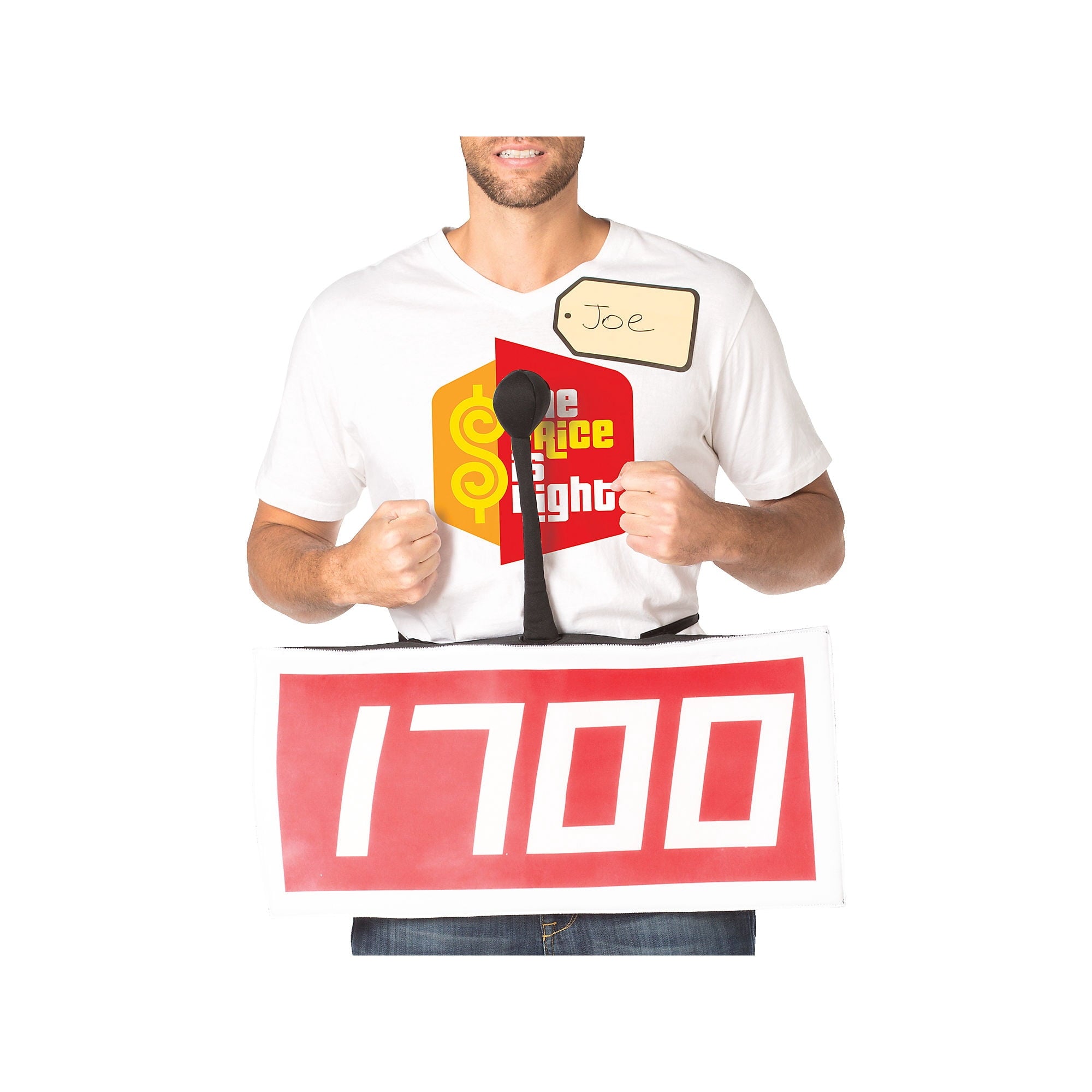 The Price is Right Contestant Row Neutral Men's Halloween Fancy-Dress Costume for Adult, Regular One Size