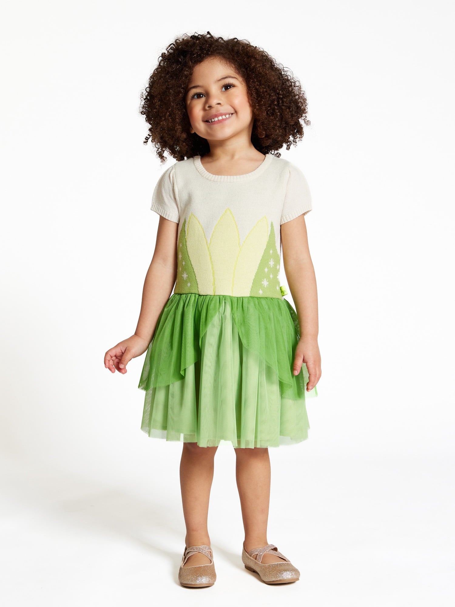 Toddler Girl Elf Velour Cosplay Dress, Sizes 12M-5T