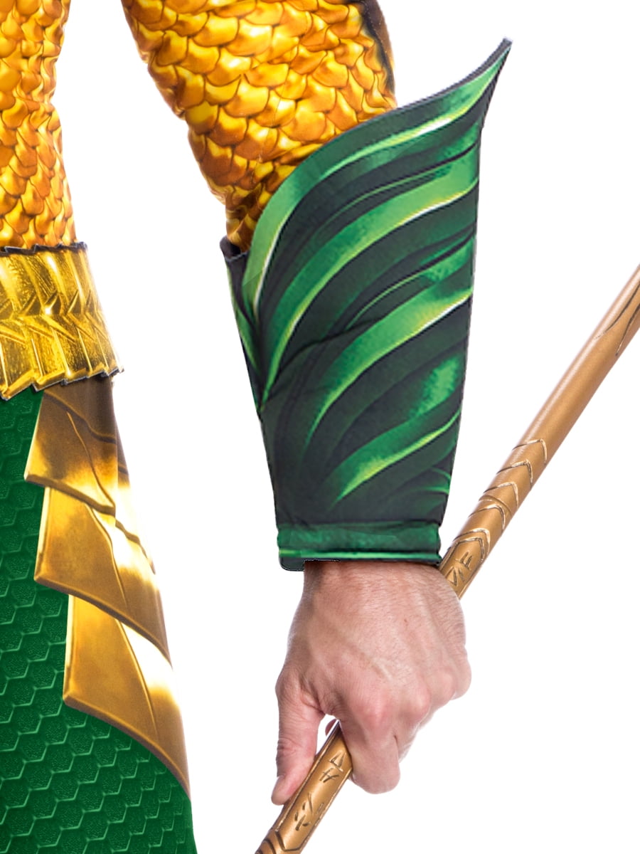 DC Comics Aquaman and the Lost Kingdom Aquaman Deluxe Costume for Adults by Rubies, Men's One Size