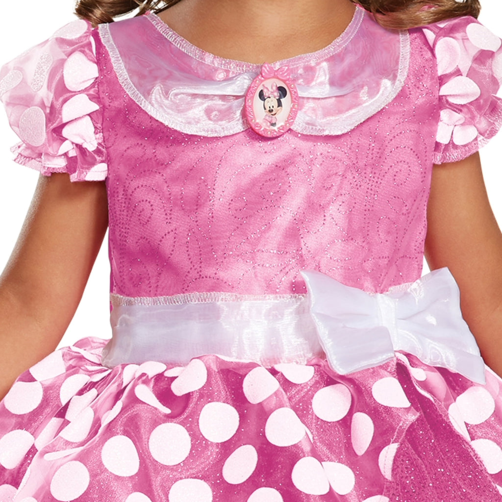 Disney Minnie Mouse Halloween Costume for Children, Toddlers Size 3T-4T, by Disguise