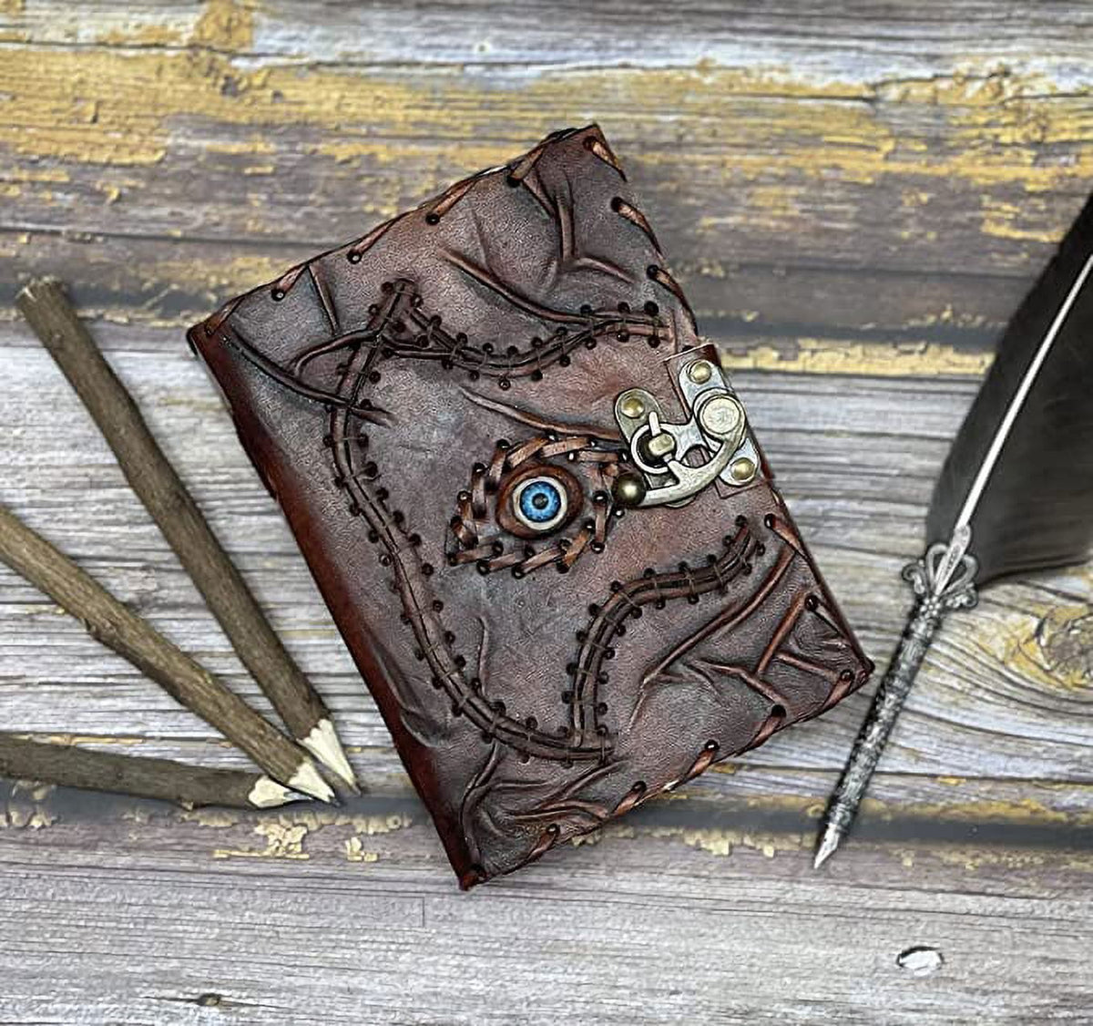 Hocus Pocus Book Of Spells, Hocus Pocus Spell Books , Prop Hocus Pocus Gifts Halloween Decorations Decor, Book Of Shadows Decoration 7x5 inch (200 Pages)