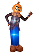 Gerson 8' Pumpkin Head Scarecrow Halloween or Thanksgiving Airblown Inflatable