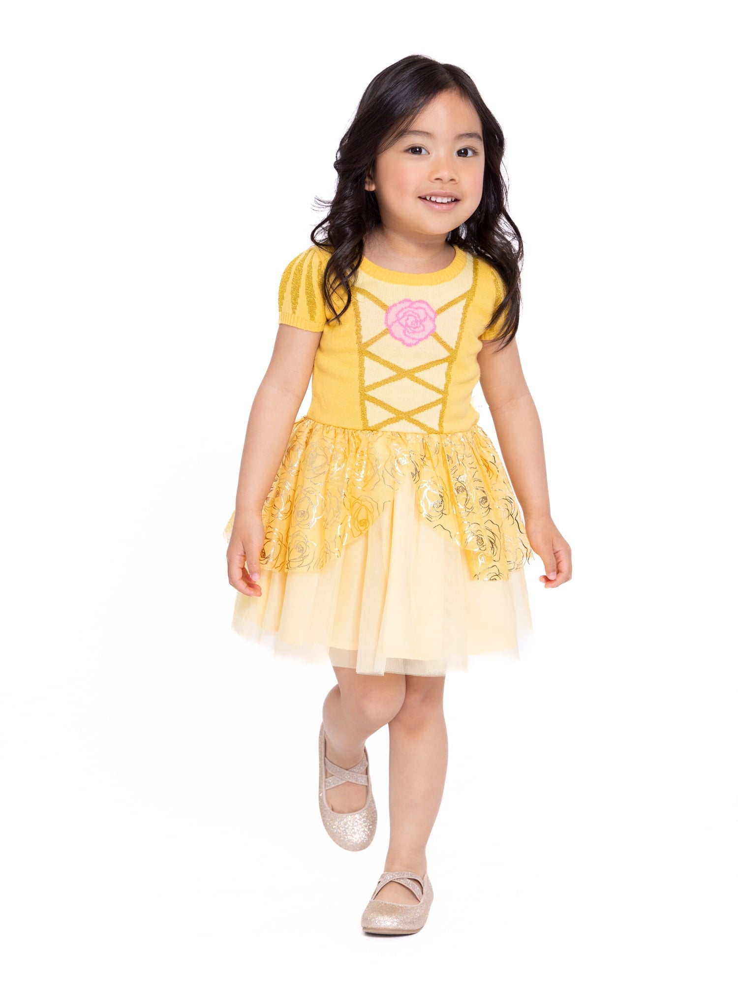 Toddler Girl Elf Velour Cosplay Dress, Sizes 12M-5T
