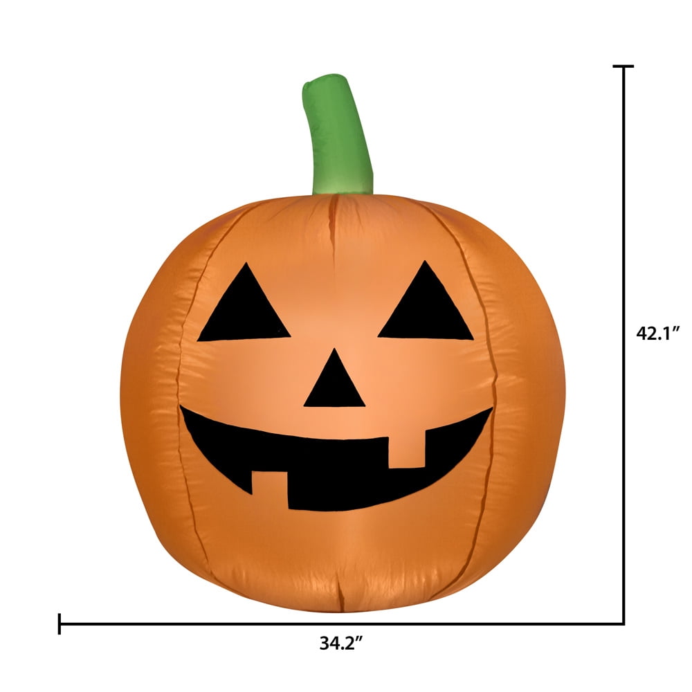 48 Inch Crawling Jack o' Lantern Monster for Halloween by Airblown Inflatables