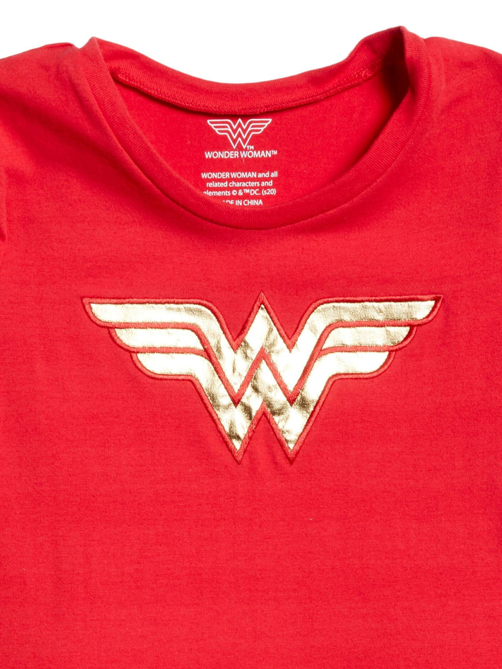 Justice League Wonder Woman by DC Comics Elastic Waistband Solid Outfit Sets (Girls)