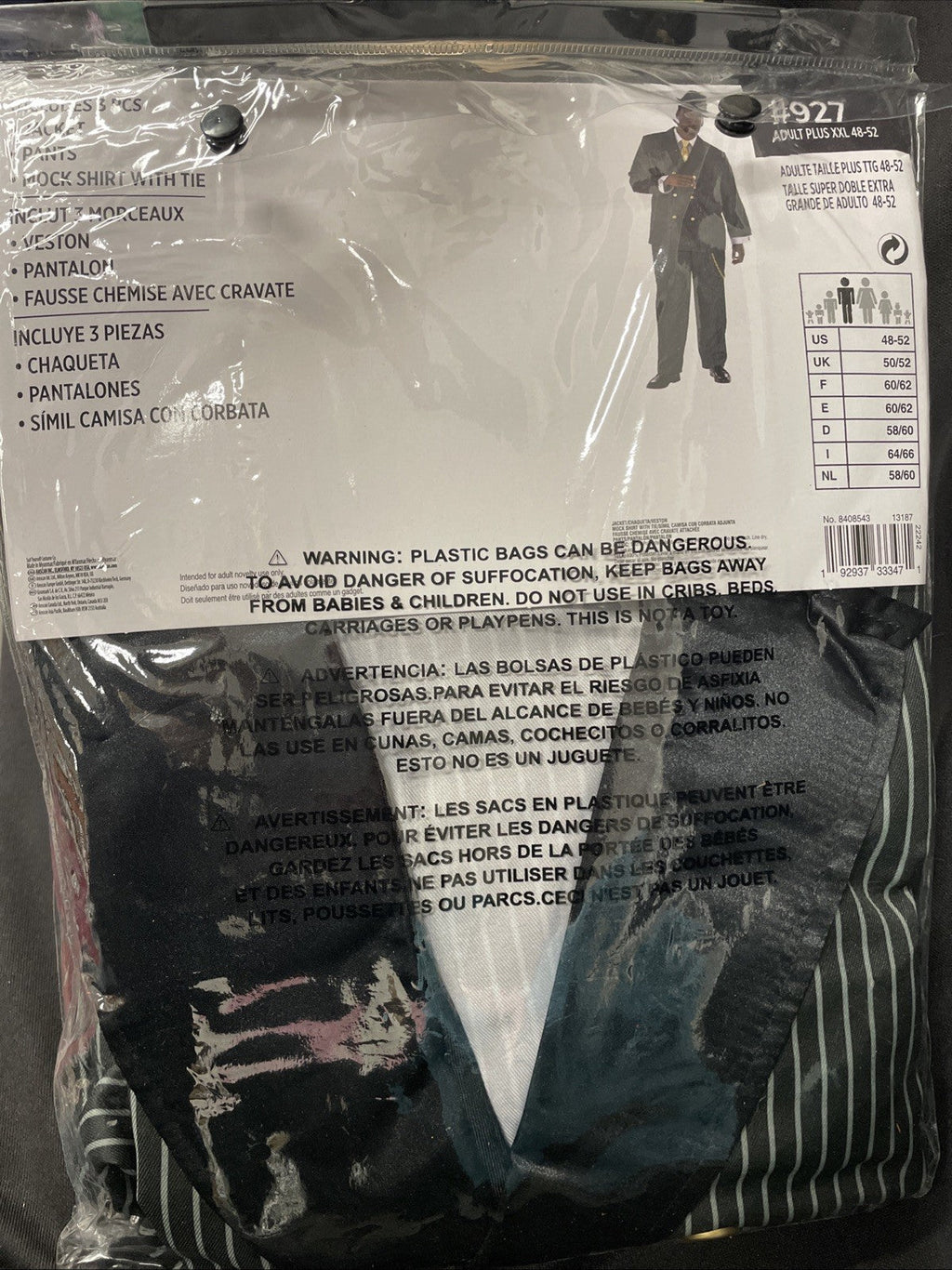 Plus Size Head Honcho Men's Costume