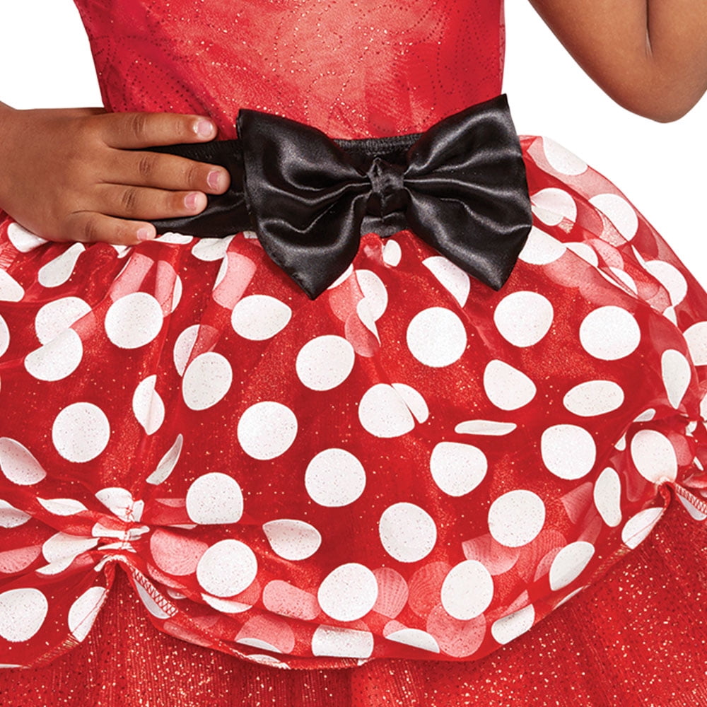 Disney Minnie Mouse Halloween Costume for Children, Toddlers Size 2T, by Disguise