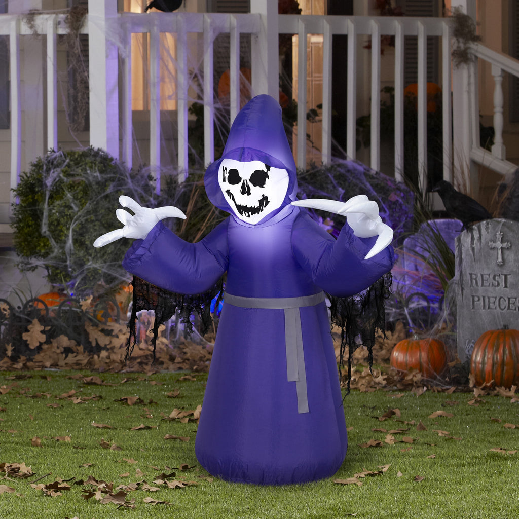 Reaper Airblown Yard Inflatable, Multicolor, 3.5', Halloween by Way To Celebrate
