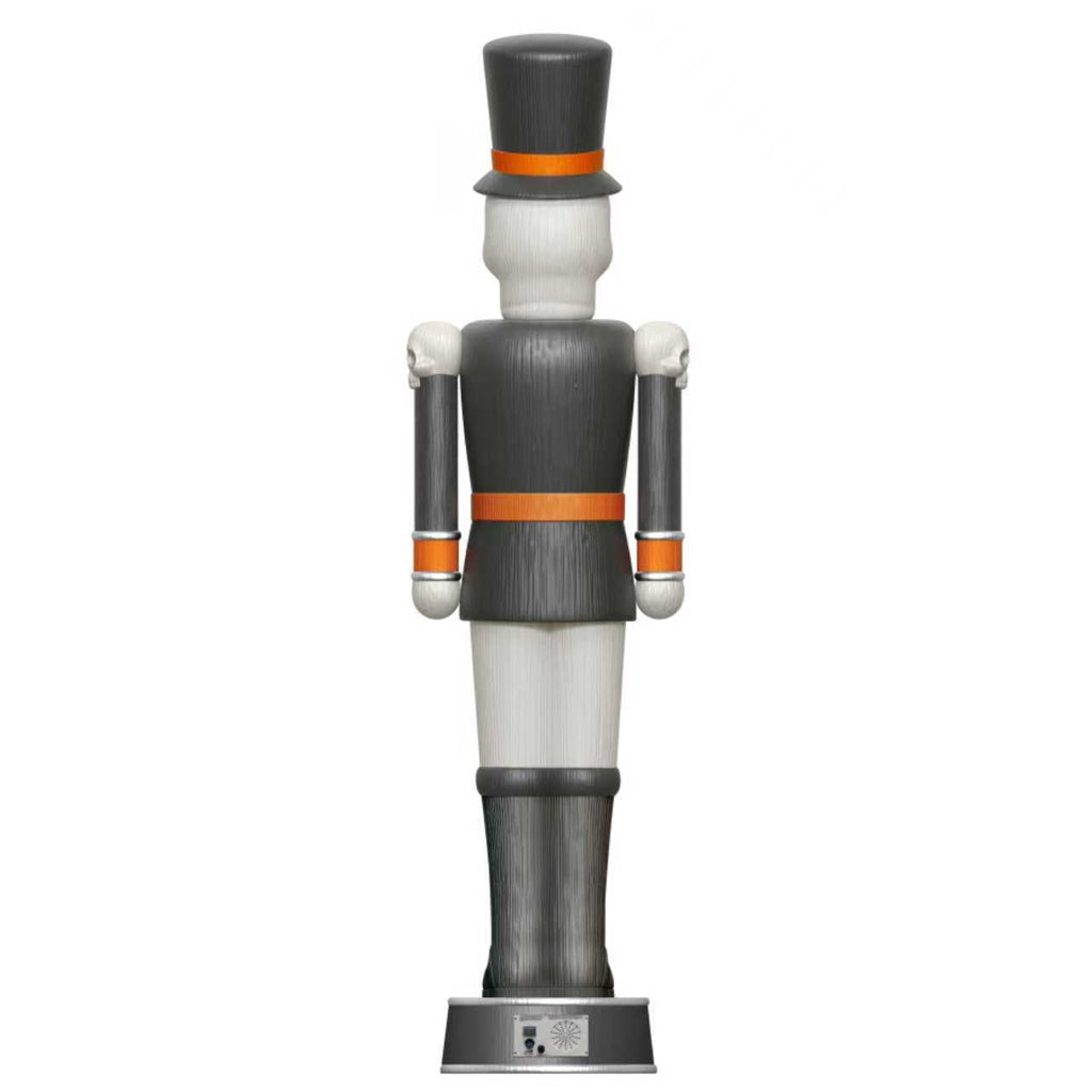 Painted Animated Giant Skeleton Nutcracker, 72", Halloween Decor by Way to Celebrate
