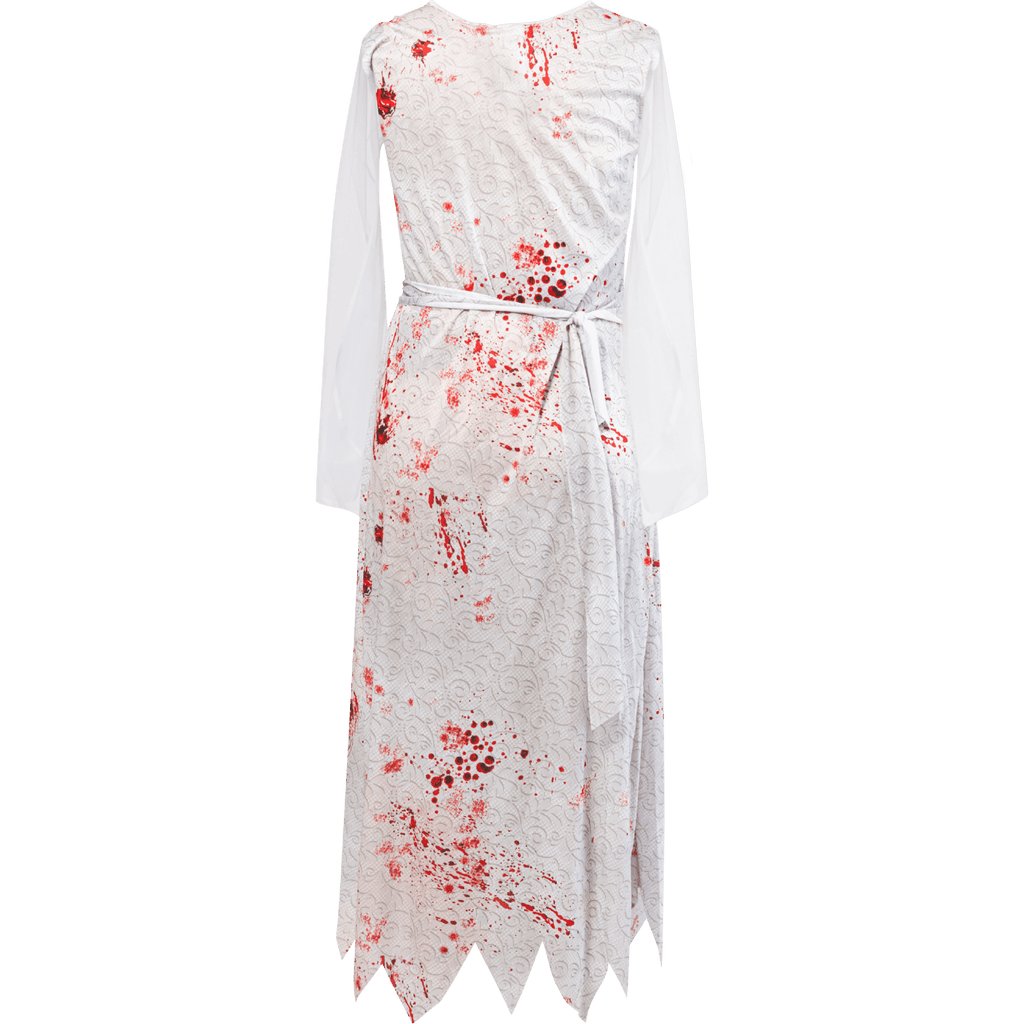 Ghost Bride Halloween Costume for Adults, Women's Size L (12/14), by Way to Celebrate