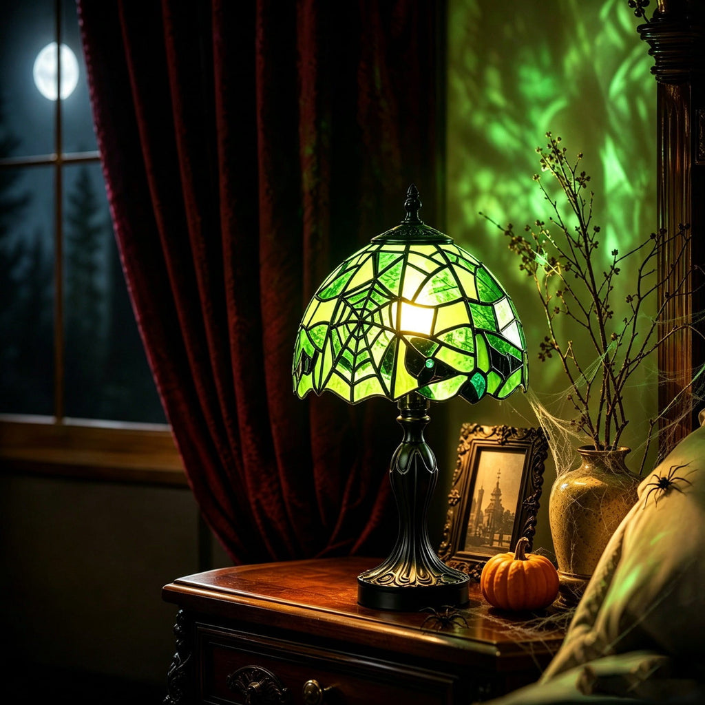 Halloween Decor Witch Hat Lamp, LED Halloween Night Light, Halloween Decorations Indoor, Witchy Decor for Shelf Mantel Table, Gothic Home Decoration
