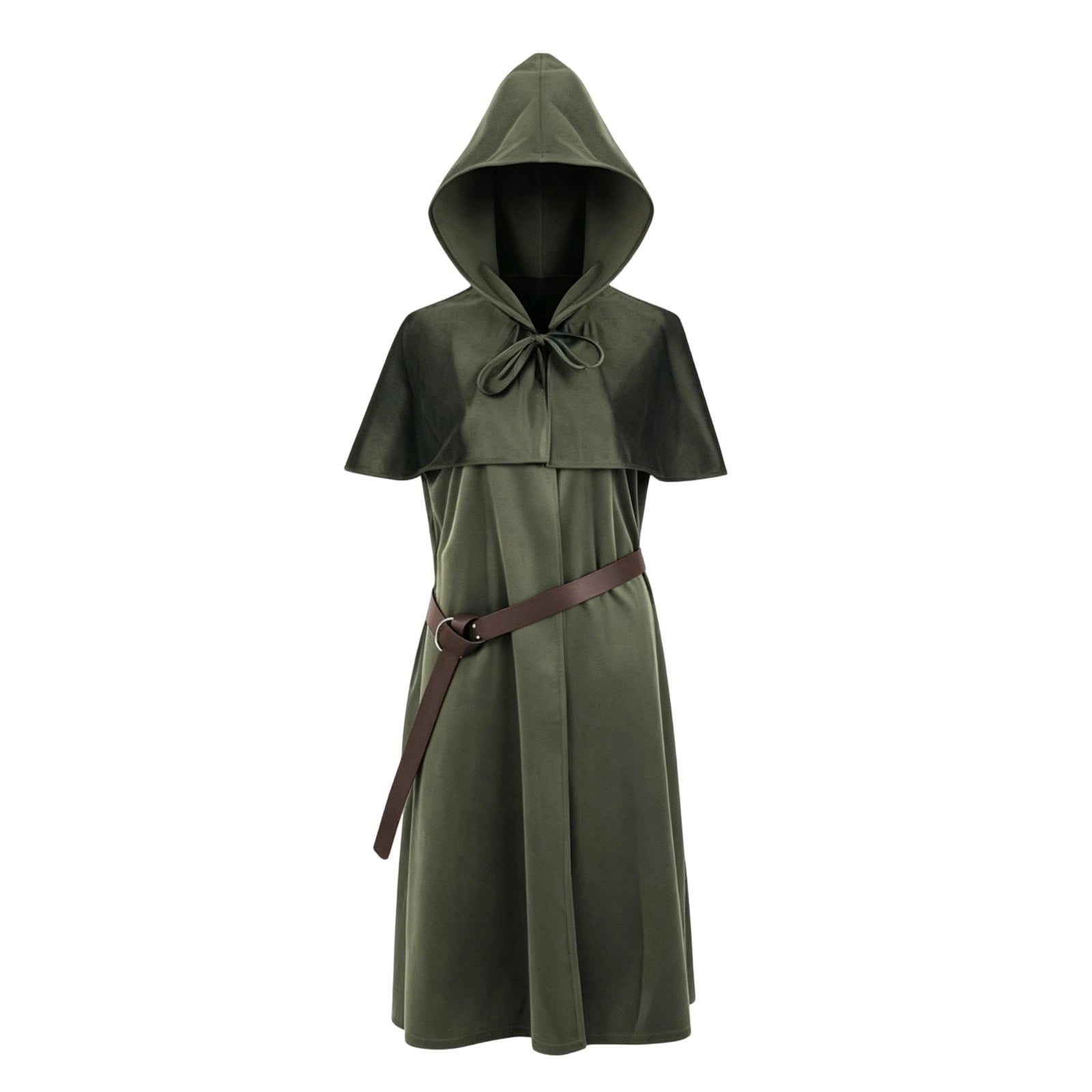 QATAINLAV Womens Gothic Hoodies Dress Fall Winter Long Sleeve Velvet Sweatshirts Cute Cat Ear Hooded Zip up Dresses with Pockets, Wine, M