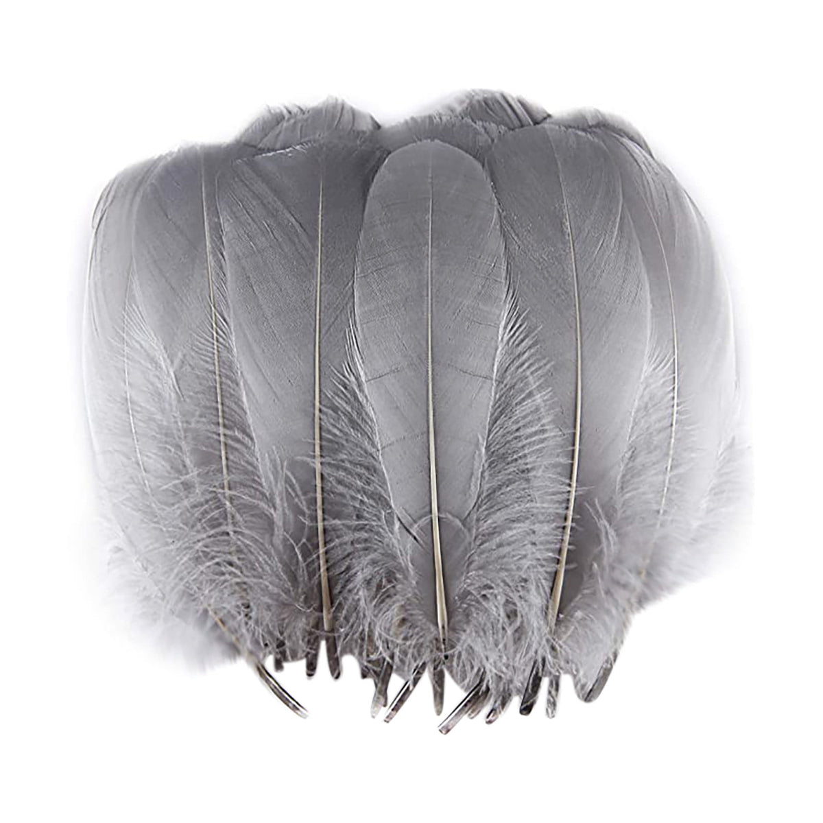 100Pcs Feather,Natural Goose Feathers,Halloween Decoration Goose Nagoire Feathers,Diy Big Goose Feather,Craft Decoration for Wedding,Feather Floating Hair Craft Decoration Wedding Feather,Purple