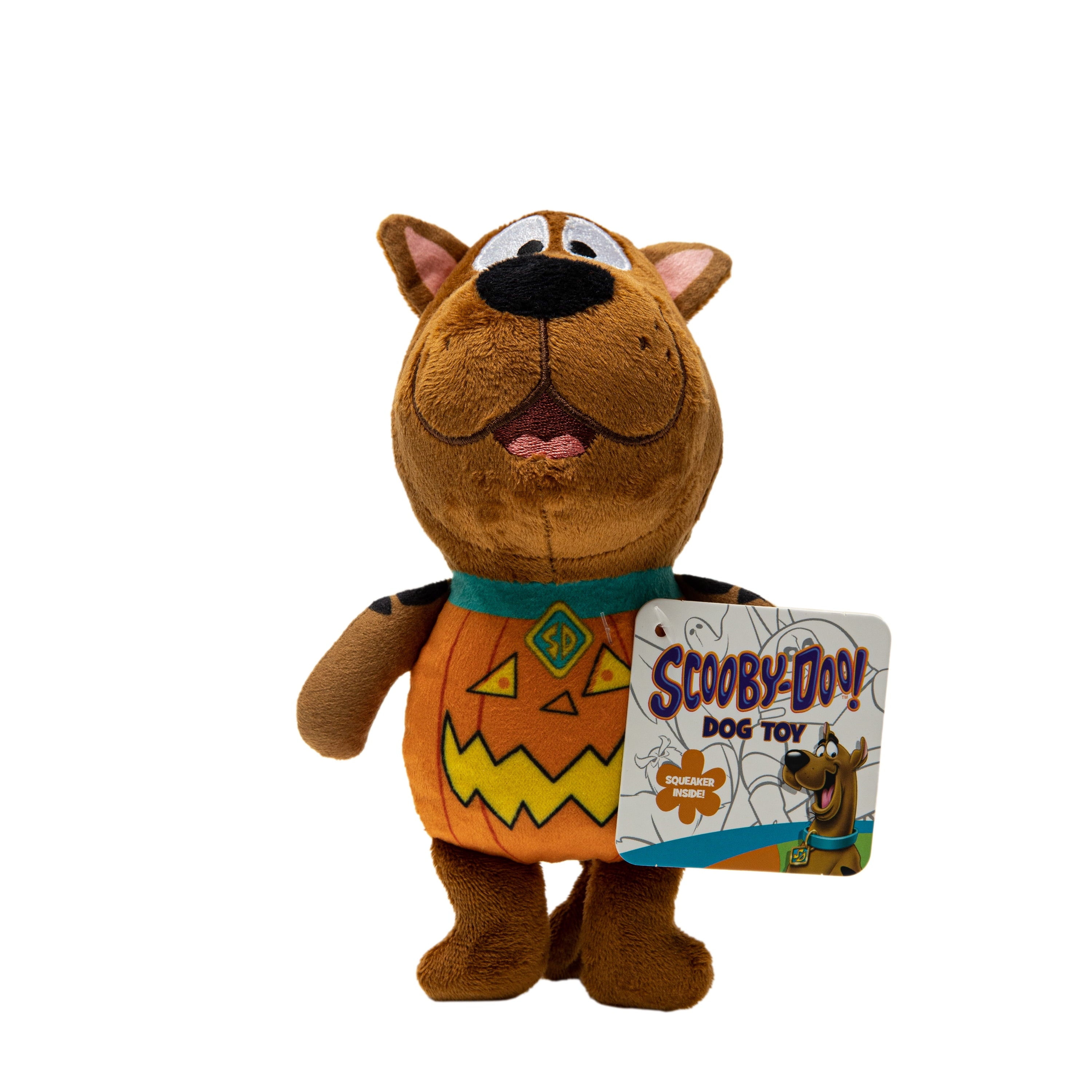 Disney Halloween Dog Toy, Nightmare before Christmas, Zero, Plush, Squeaky, Black & White, 8.66"