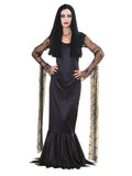 Addams Family Morticia Women's Halloween Fancy-Dress Costume for Adult, L