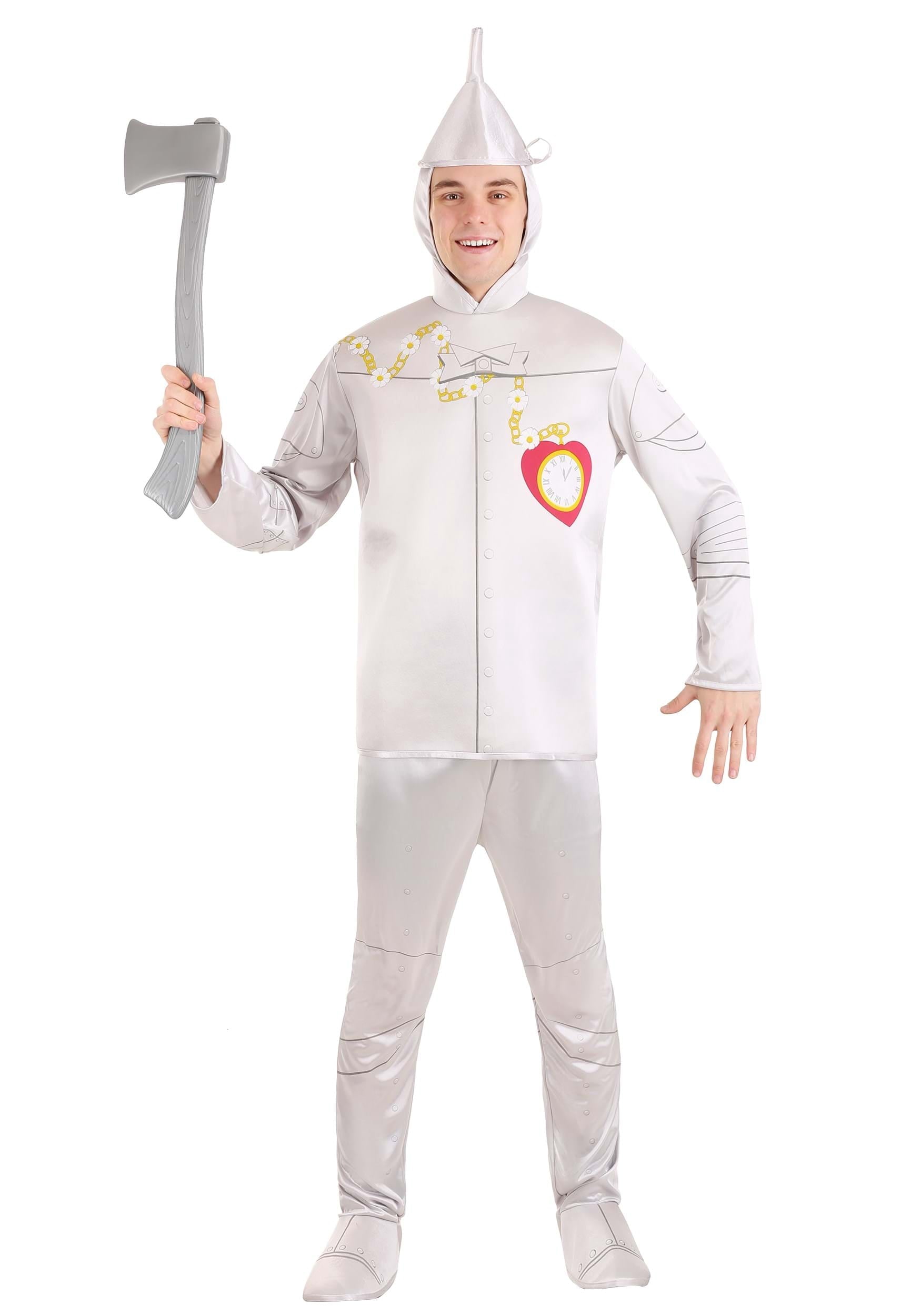 The Wizard of Oz Tinman Men's Halloween Fancy-Dress Costume for Adult, 44