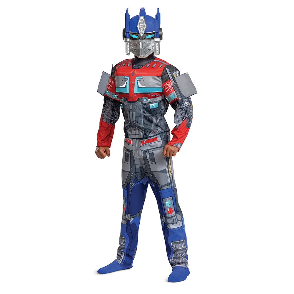 Transformers Optimus Prime Halloween Costume for Children, Boys Size S (6/7), by Disguise