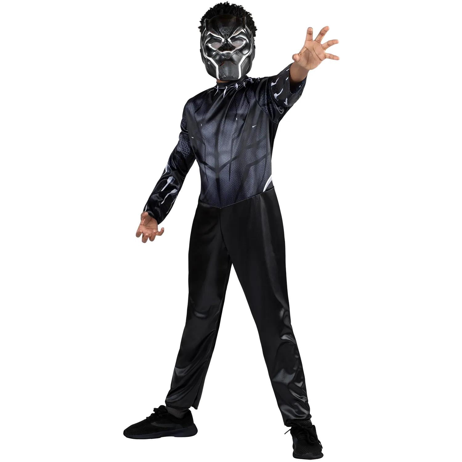 Boys' Marvel Avengers Black Panther Costume by Jazwares - Size Large
