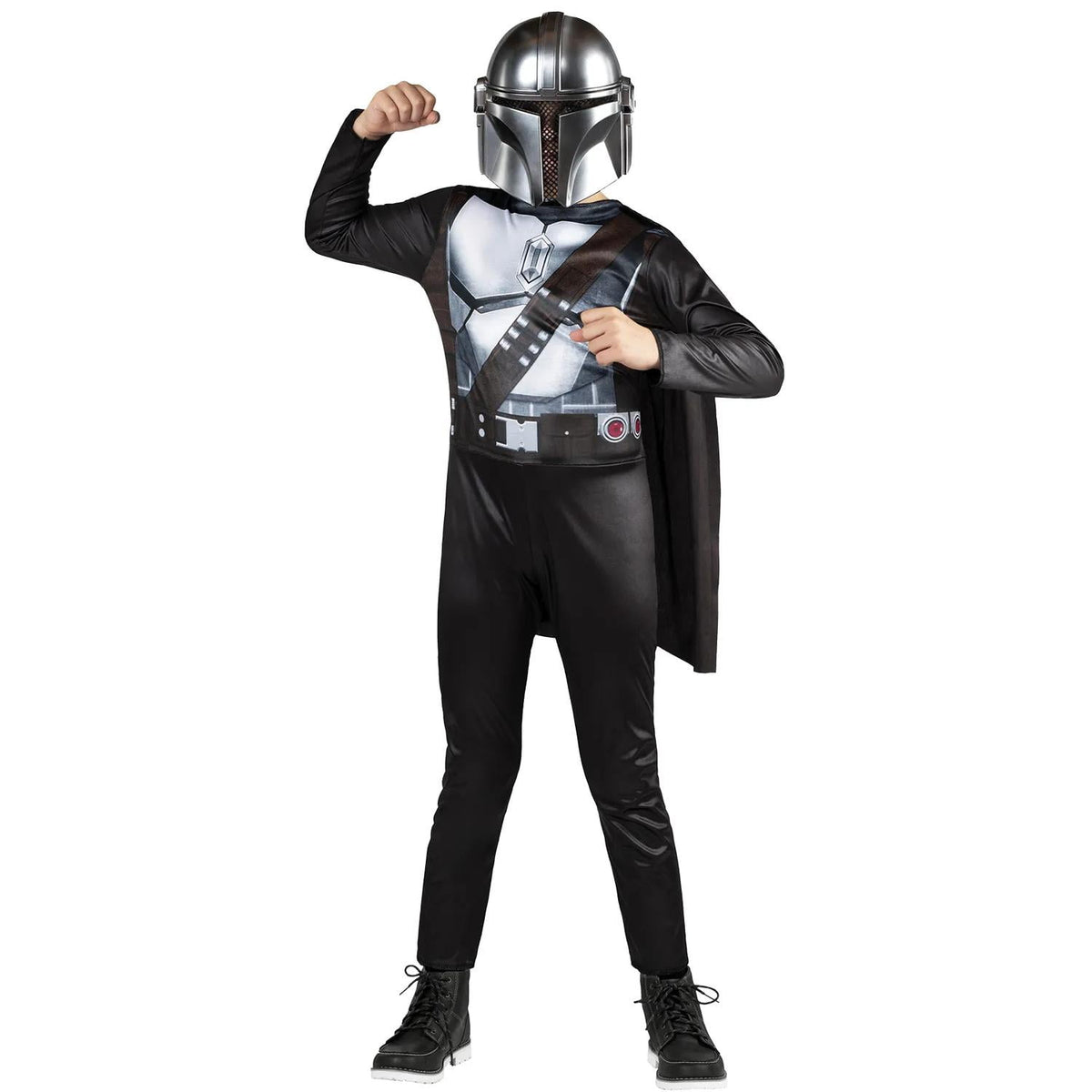 Boys' Star Wars The Mandalorian Costume by Jazwares - Size Medium