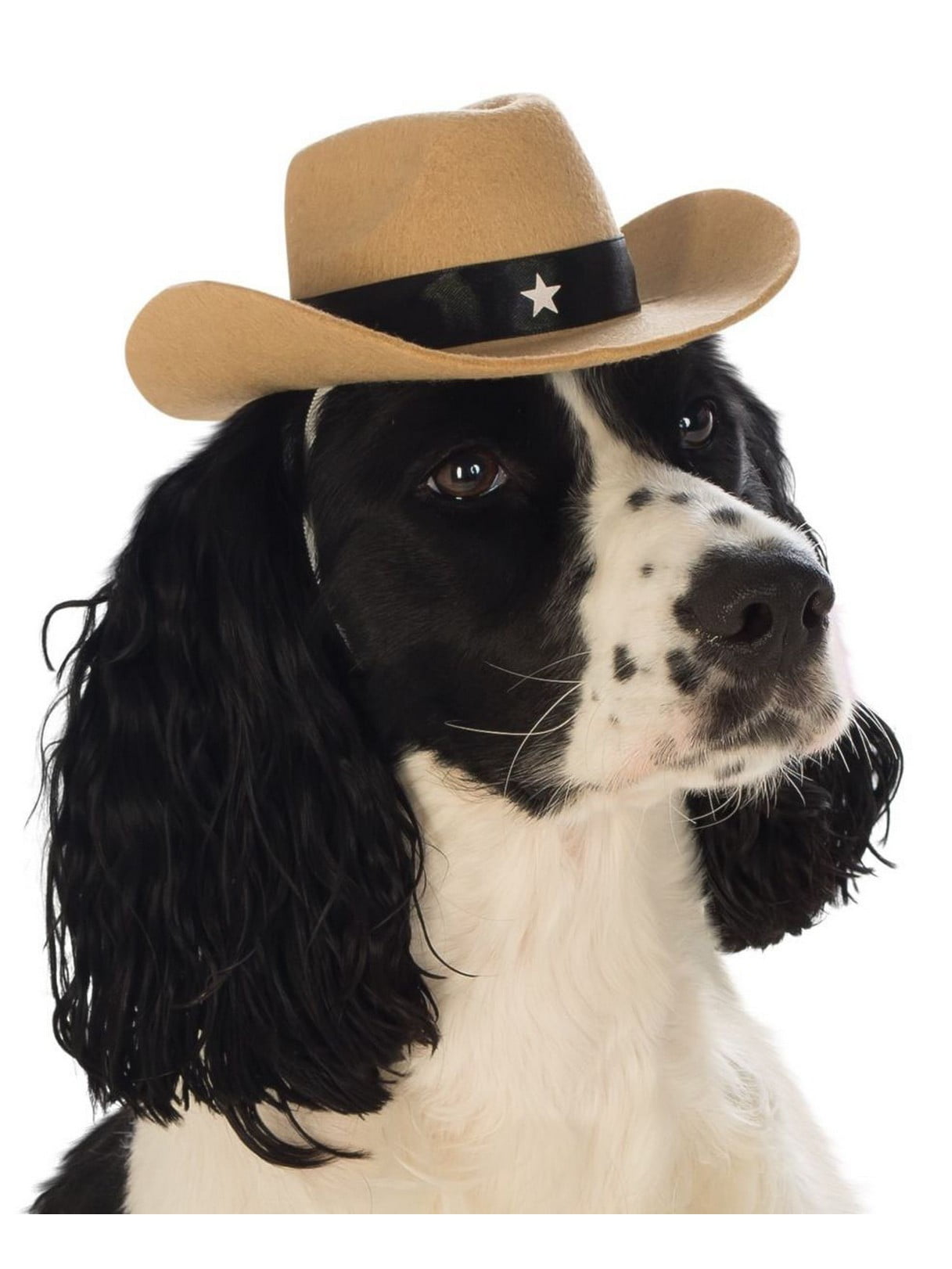 Rubies Cowboy Hat Pet Costume Accessory for Dogs or Cats. One Size