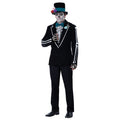 Day Of The Dead Gentleman El Novio Muerto Men's Costume X-Large 44-46