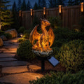 Clearance Halloween Solar Golden Dragon Garden Light, Halloween Decor Solar Powered Garden Light, Dragon Garden Stakes, Halloween Christmas Decoration Outdoor, Halloween Xmas Gift