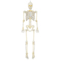 Way To Celebrate 5 ft Poseable LED Illuminated Skeleton Halloween Decoration