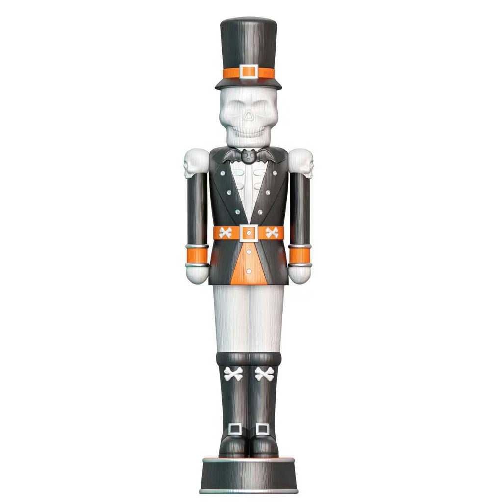 Painted Animated Giant Skeleton Nutcracker, 72", Halloween Decor by Way to Celebrate