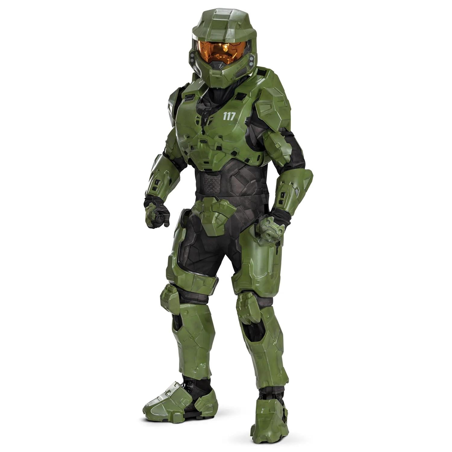 Disguise Boys' HALO Infinite Master Chief Prestige Costume - Size 7-8 - Green