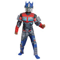 Disguise Boys' Transformers Rise of the Beasts Classic Optimus Prime Muscle Jumpsuit Costume - Size 7-8