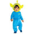 Disguise Infant Boys' Disney Pixar's Toy Story Alien Classic Jumpsuit Costume - Size 6-12 Months - Blue