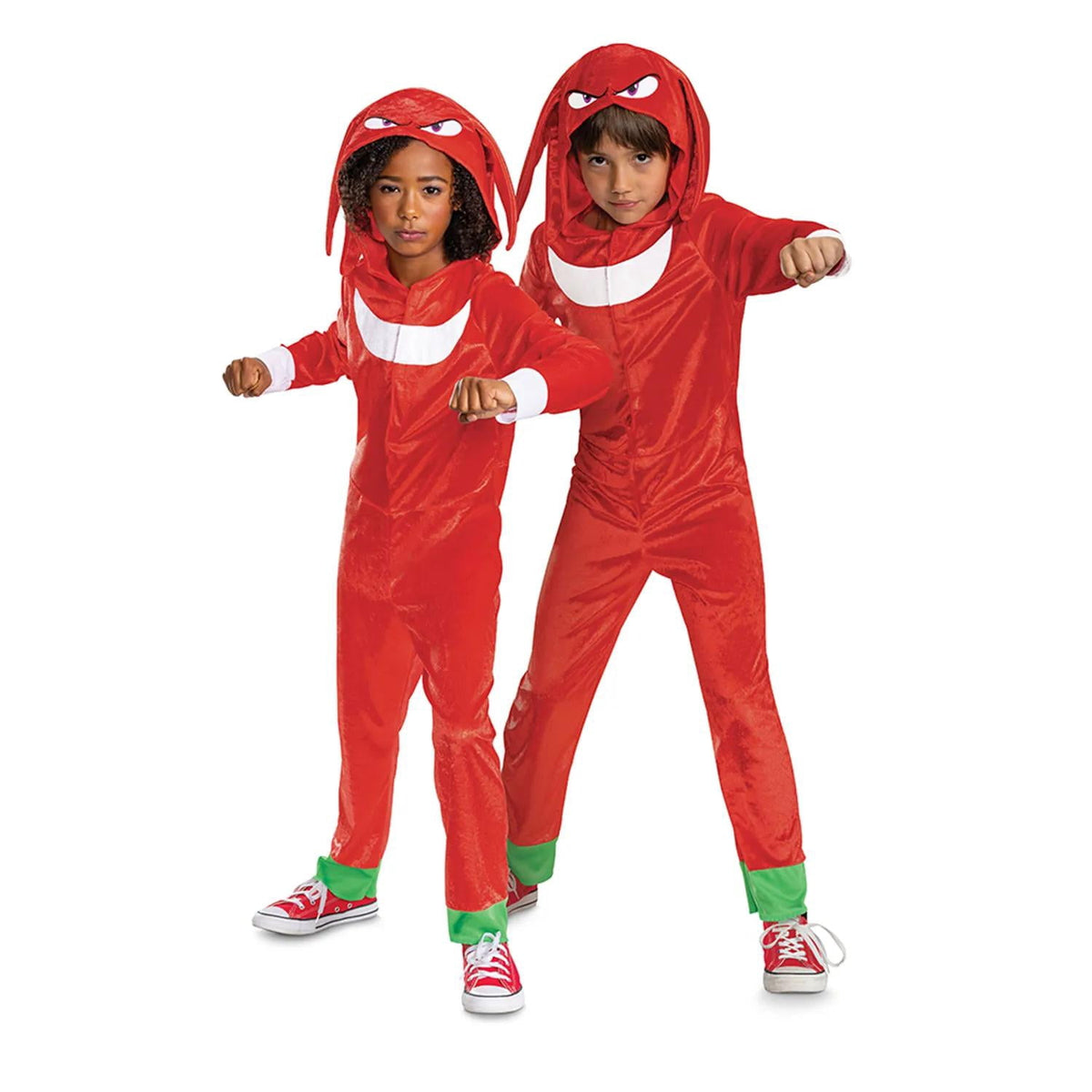 Disguise Boys' Sonic The Hedgehog 3 Knuckles Classic - Size 4-6 - Red