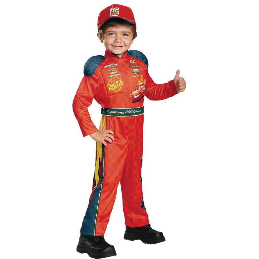 Disguise Toddler Boys' Classic Cars 3 Lightning McQueen Costume - 4-6