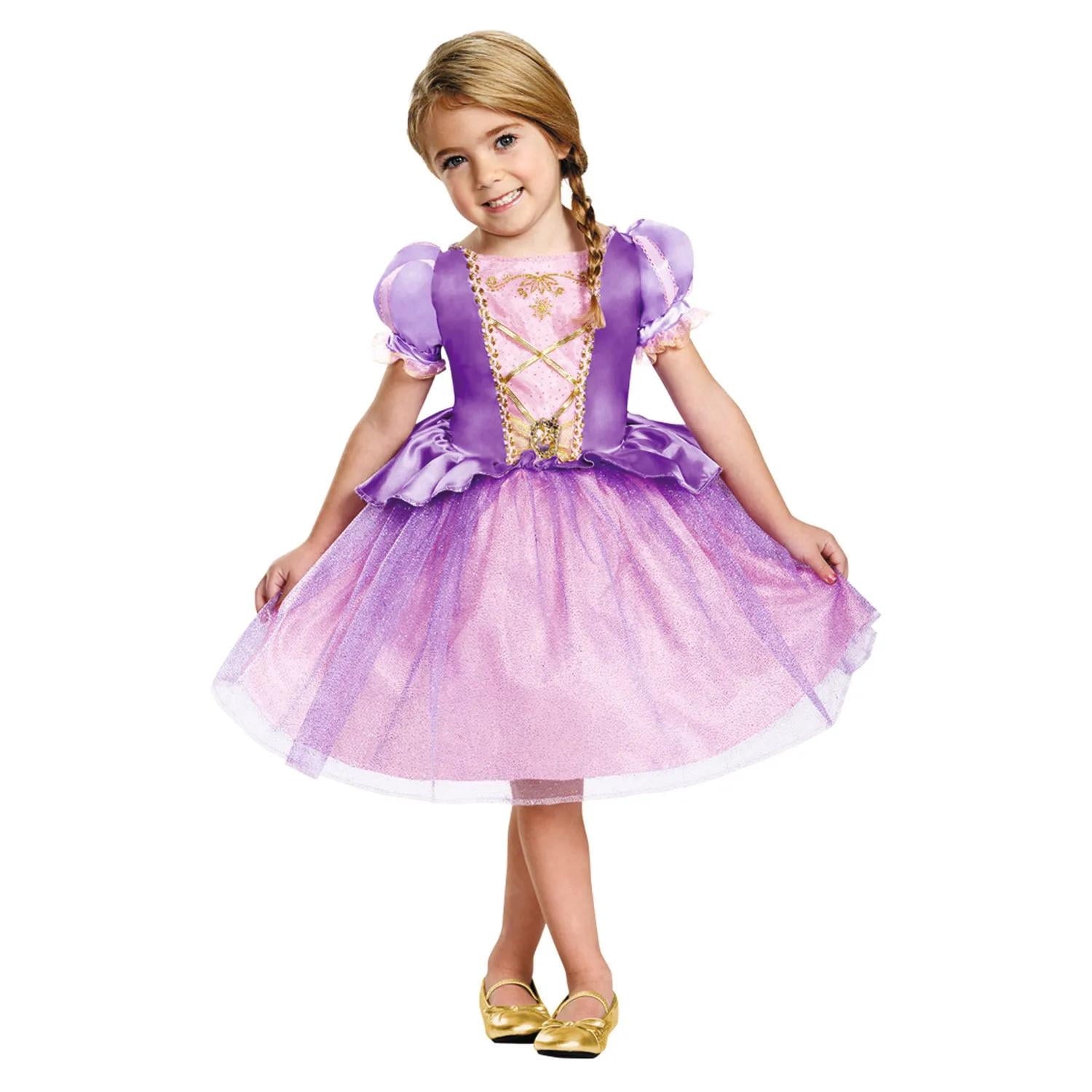 Disguise Toddler Girls' Rapunzel Classic Costume - Size 2T
