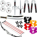 Dress Up America Kids Ninja Costume for Boys & Girls Complete Toy Weapon Set