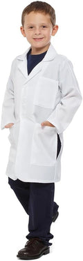 Dress Up America Kids White Lab Coat Doctor Costume Scientist Costume for Boys & Girls