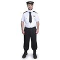Dress-Up-America Pilot Costume for Adults - Pilot Uniform for Men - Halloween Airline Captain Costume Set (Small)