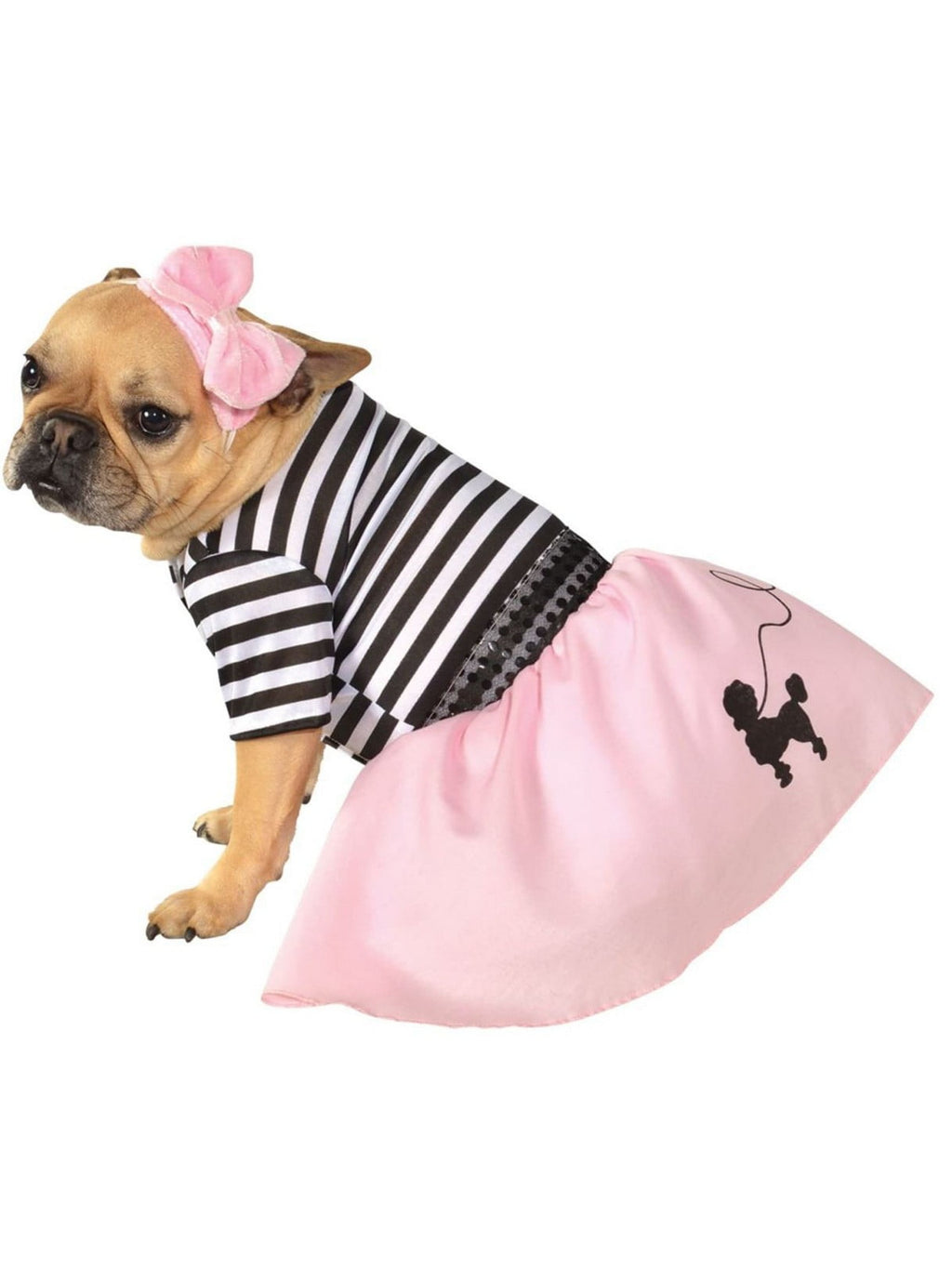 Rubies 50s Sock Hop Girl Pet Costume for Dogs or Cats, Small