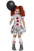 Fun World Costumes Carnevil Clown Girl's Halloween Fancy-Dress Costume, Regular L (12-14)