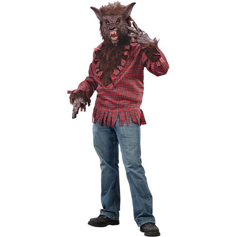Fun World Werewolf Men's Halloween Fancy-Dress Costume for Adult, One Size