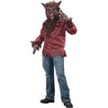 Fun World Werewolf Men's Halloween Fancy-Dress Costume for Adult, One Size