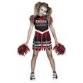Zombie Fear Leader Halloween Costume for Children, Girl's Size L (10/12), by Way to Celebrate