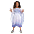Disney Frozen 2 Snow Queen Elsa Halloween Costume for Children, Girls Size M (7/8), by Disguise