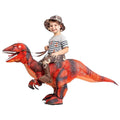 GOOSH 36 Inch Kids Inflatable Dinosaur Costume Blow Up Dinosaur Costume, Funny Inflatable Halloween Costume Boys Girls Kid Unisex Inflatable Dino Costume for Halloween Party Cosplay