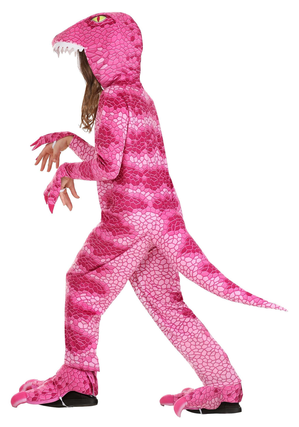 Girl's Daring Dinosaur Deluxe Costume