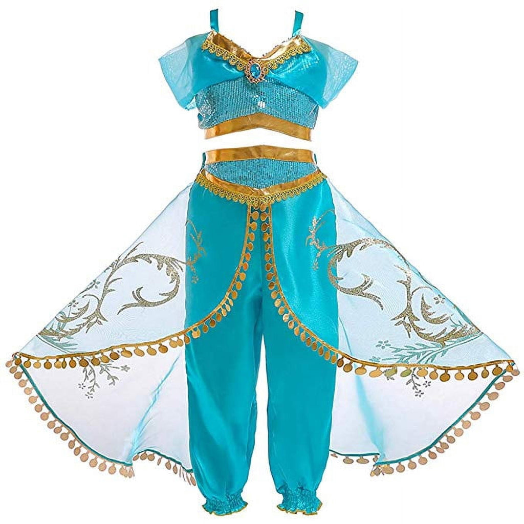 Girls Costume Princess Dress Party Cosplay for Kids Toddler Child Teen