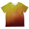 Halloween Red Fire Dragon Scales Costume All Over Toddler T Shirt Multi 6T
