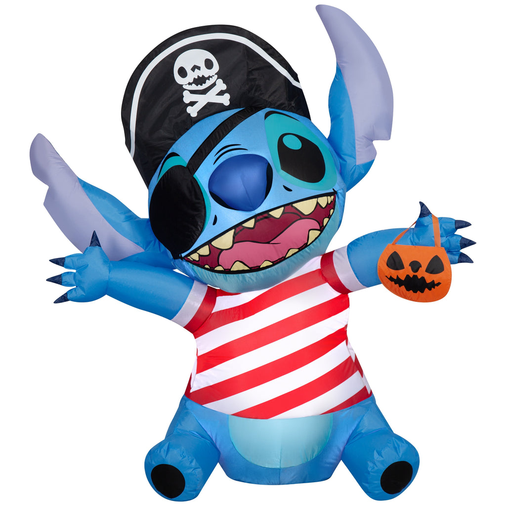 Halloween Stitch Airblown Yard Inflatable by Disney, 4.5FT
