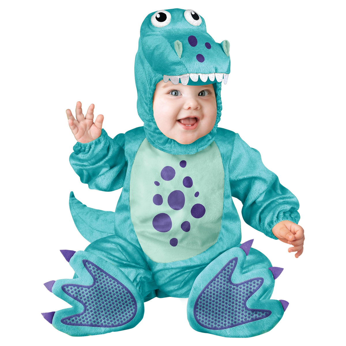 Baby T-Rex Halloween Costume for Infant, Size 0-6M, by Way to Celebrate