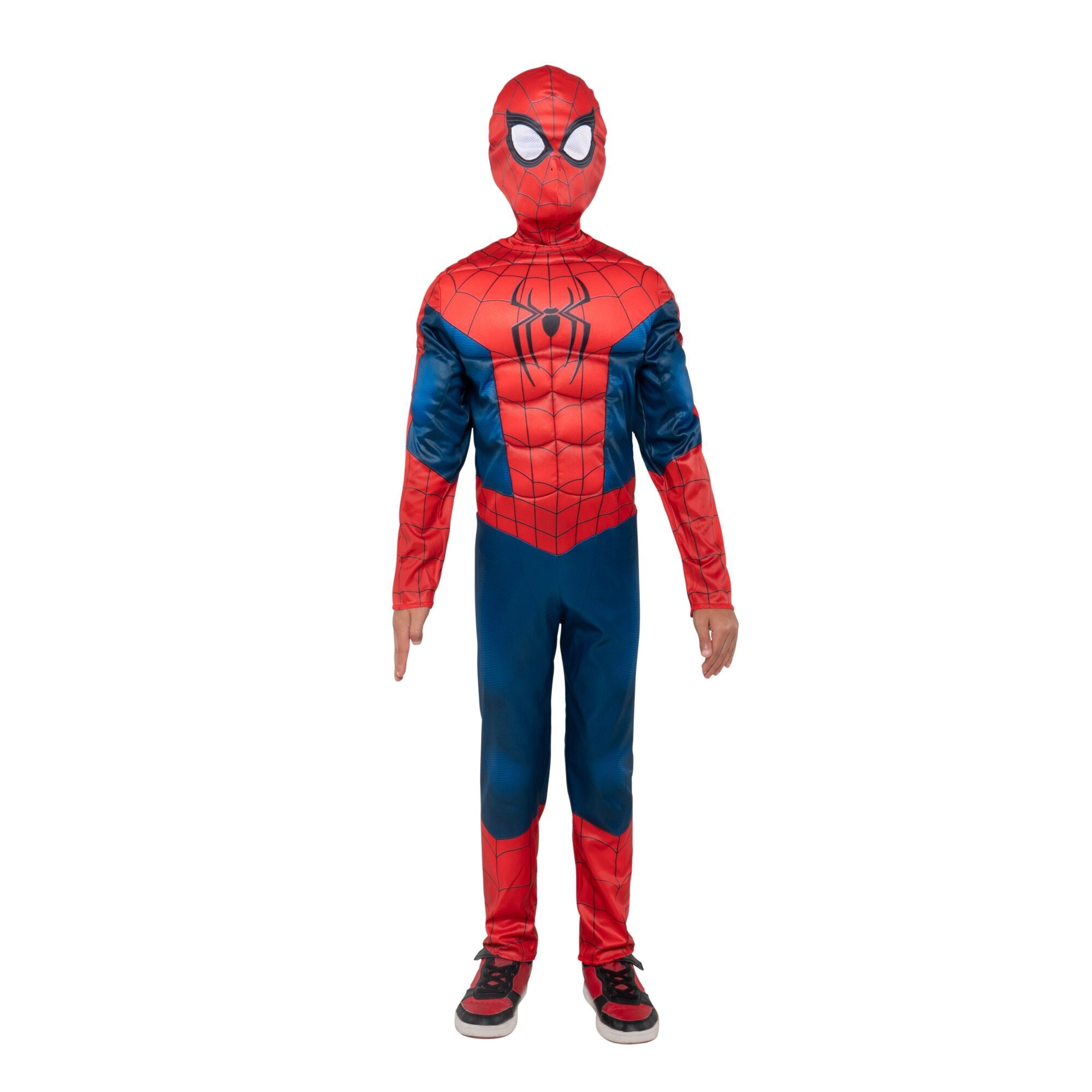 Marvel's Spider-man Halloween Costume for Children, Boy's Size S (6/7), by Jazwares